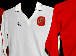 El Museo incorpora la camiseta internacional con España de Tomás Reñones.